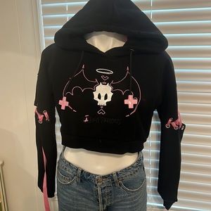 Alex princess crop top